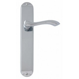 Regent long plate lever door handles
