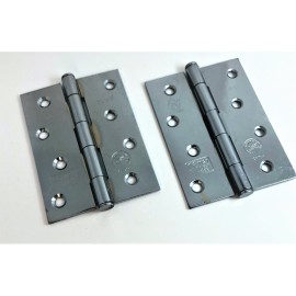 Pair of CE7 Button Tip Steel Hinges