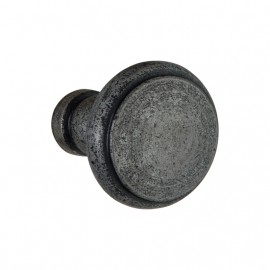 Stepped 30mm & 40mm Cupboard Knob Pewter